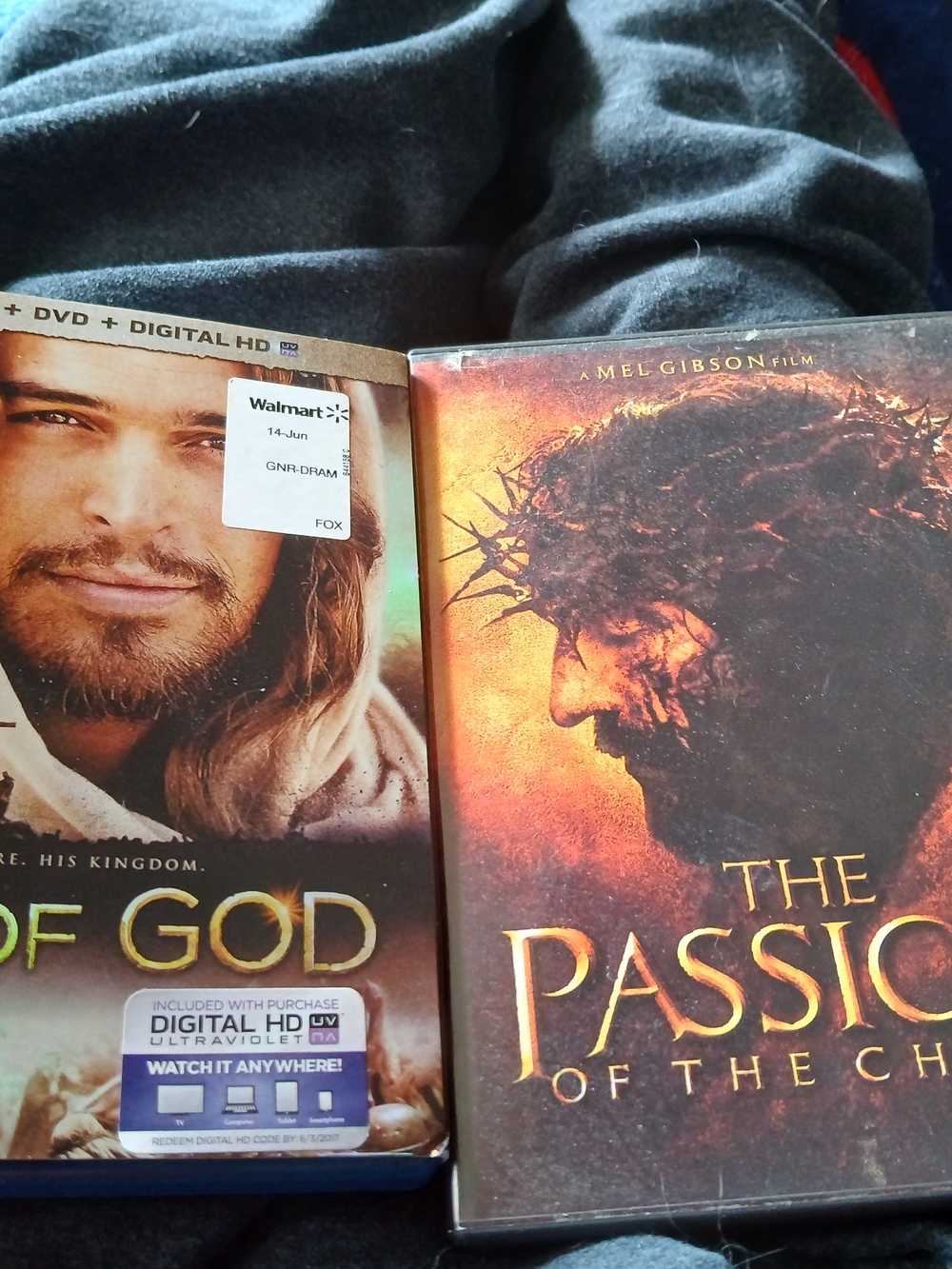 The Passion of the Christ & Son of God DVD Set - Brown, Black Covers